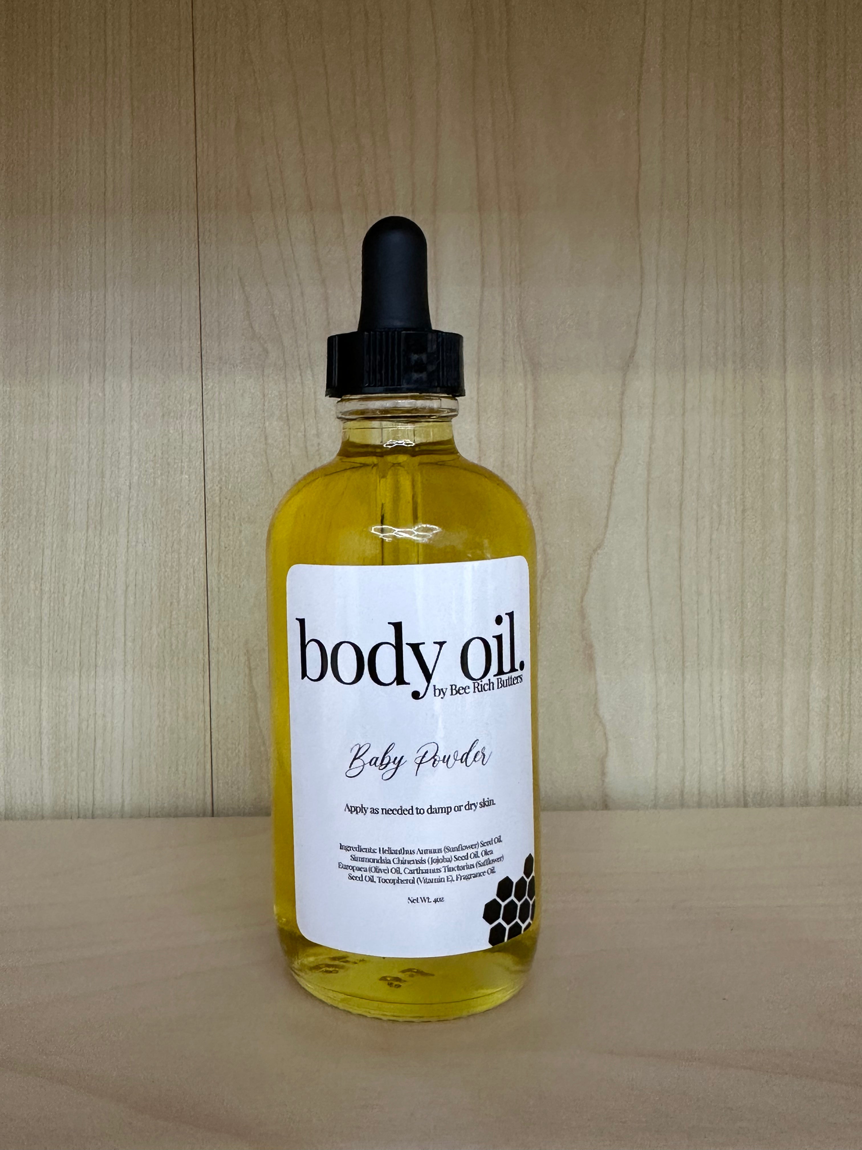 Baby Powder Body Oil